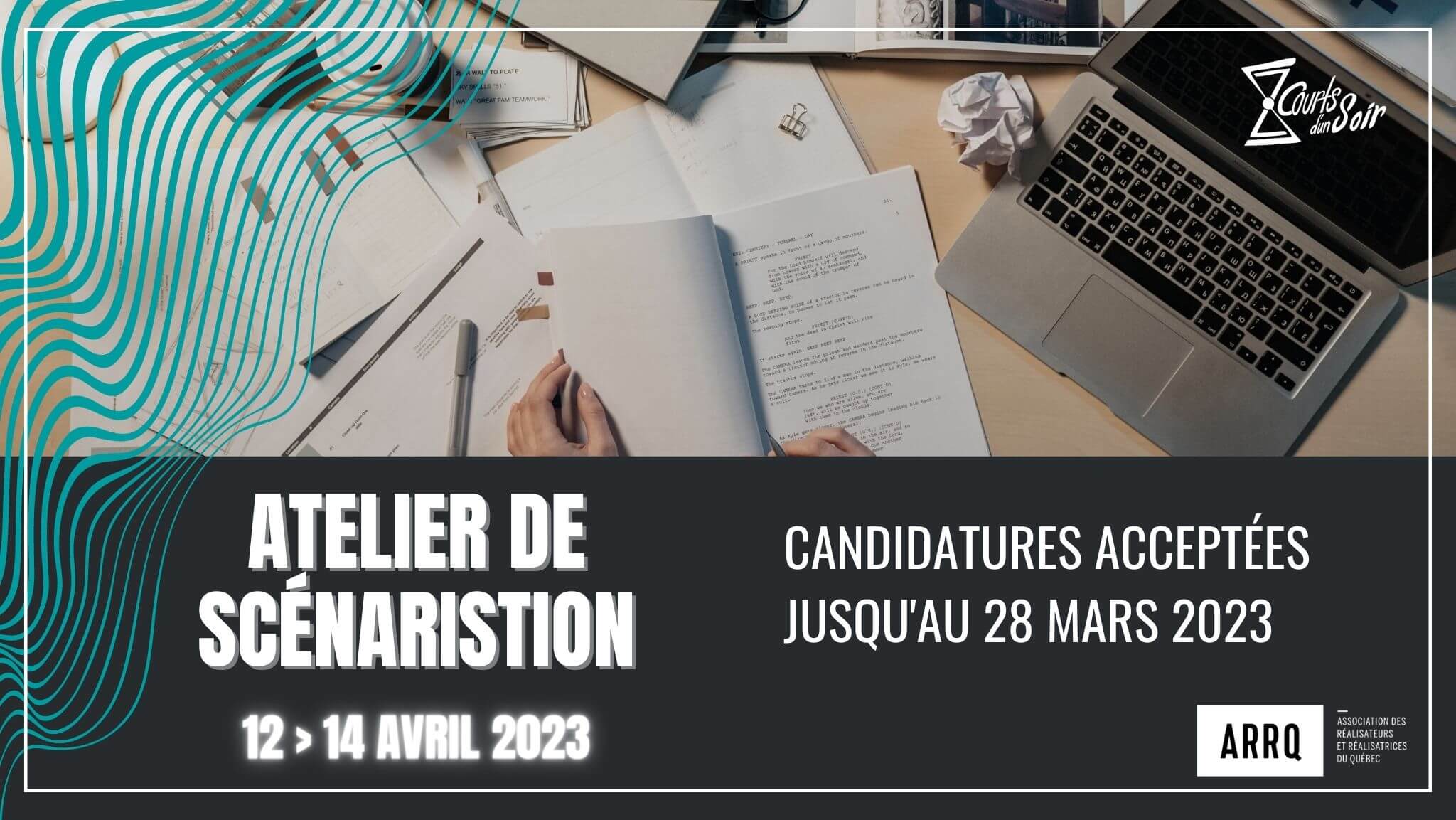 APPEL AUX SCENARISTES ! LANCEMENT NOUVEL ATELIER